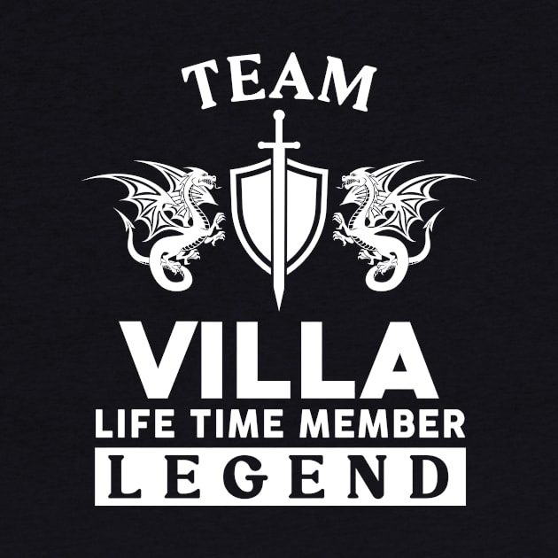 Villa Name T Shirt - Villa Life Time Member Legend Gift Item Tee by unendurableslemp118